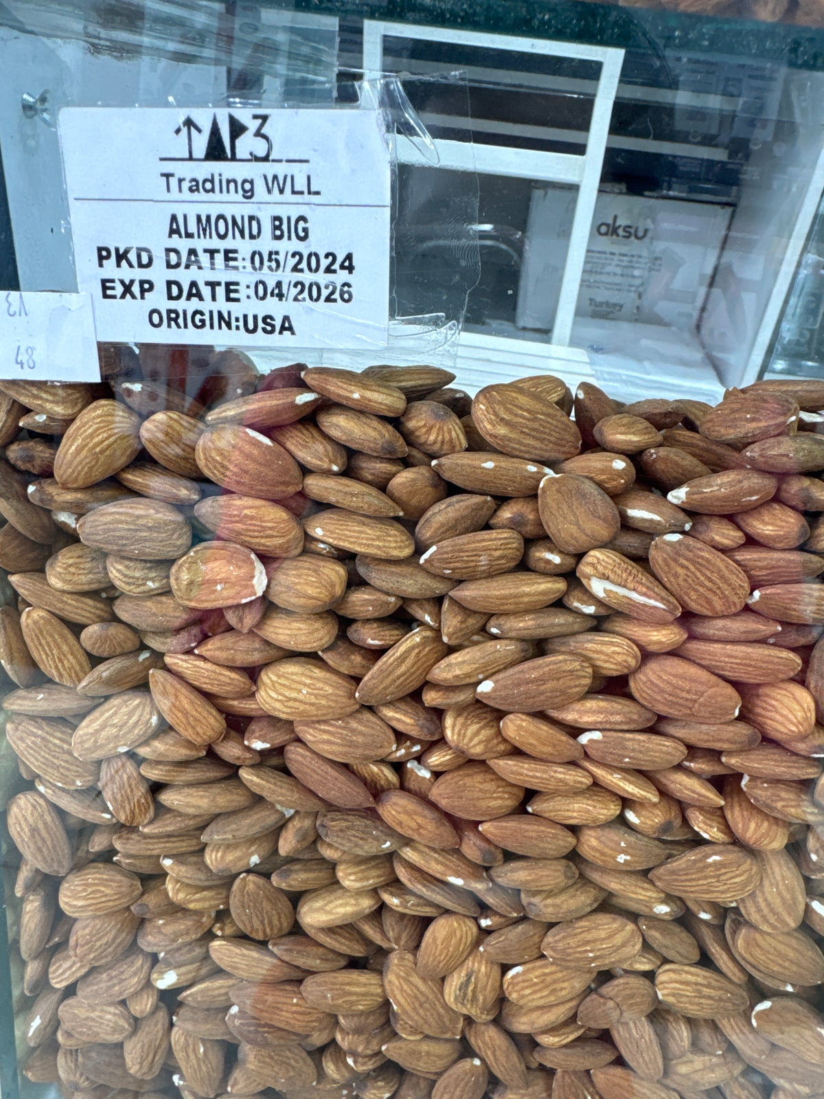 Almond Origin USA 500 gm