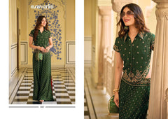 Zaveri Farida Silk Embroidered Co